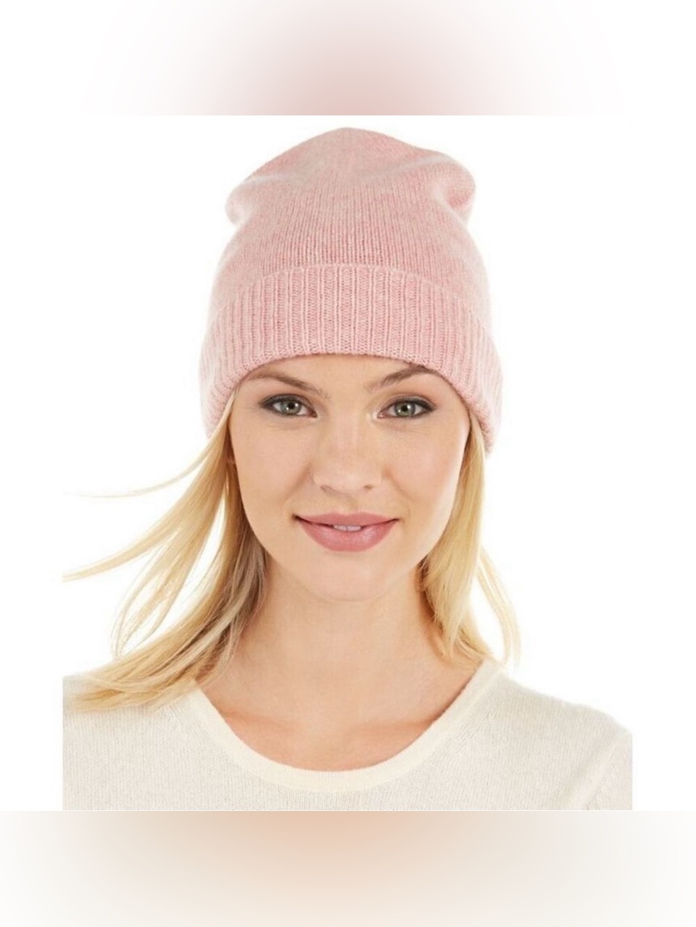100% cashmere Charter Club
Cuffed Beanie Chantilly Pink ONE SIZE